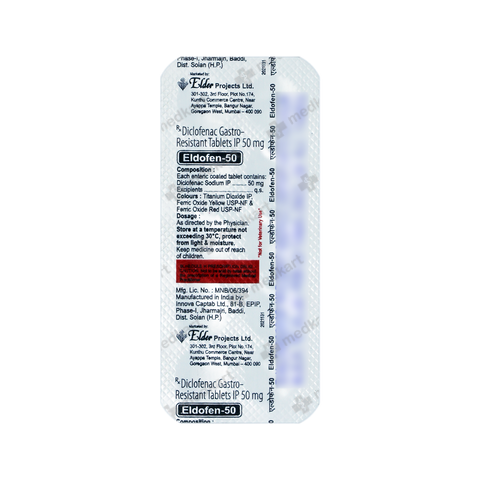 ELDOFEN 50MG TABLET 10'S