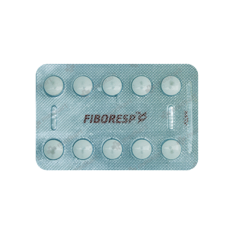 FIBORESP 200MG TABLET 10'S