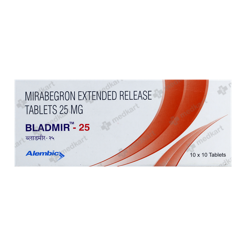 BLADMIR 25MG TABLET 10'S