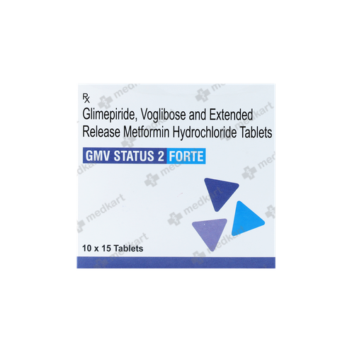 GMV STATUS 2 FORTE TABLET 15'S