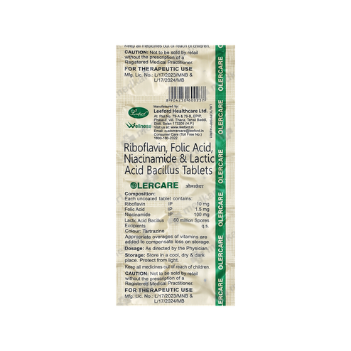 OLERCARE TABLET 10'S