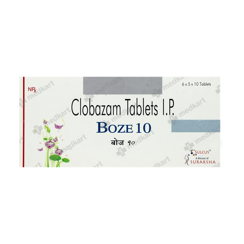 BOZE 10MG TABLET 10'S