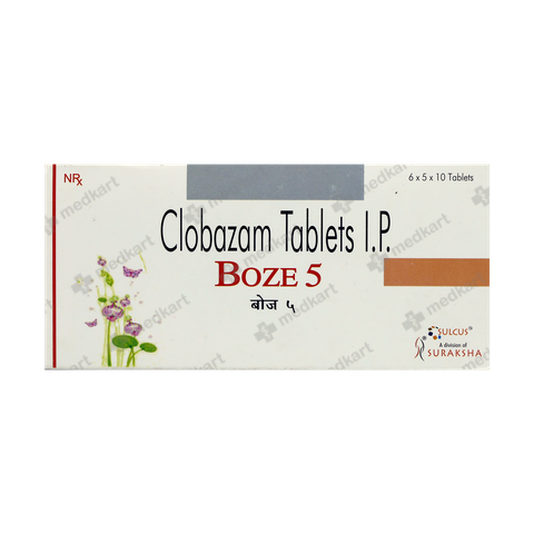 BOZE 5MG TABLET 10'S