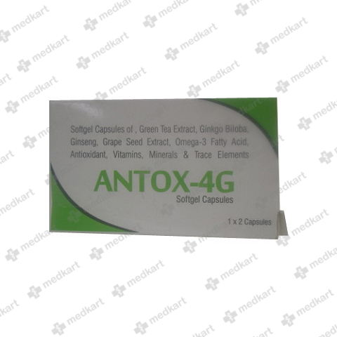 ANTOX 4G CAPSULE 10'S