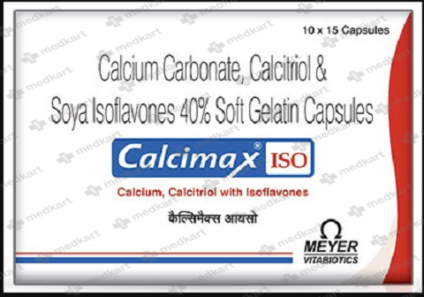 Calcimax Iso Tab 1x15, Price, Composition & Generic Alternatives - Medkart