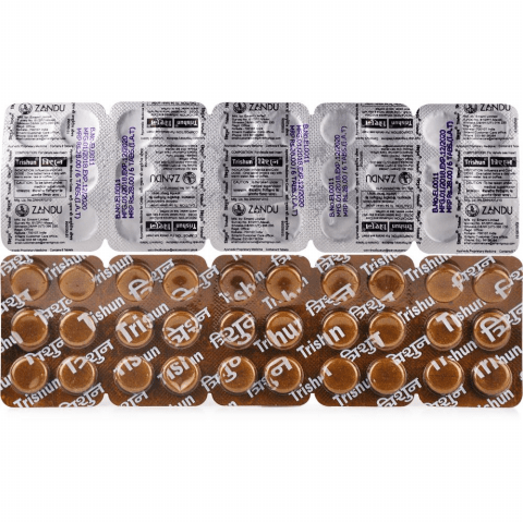TRISHUN TABLET 6'S, Price, Composition & Generic Alternatives - Medkart