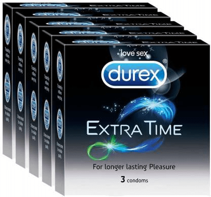 CONDOM DUREX EXTRA TIME 1X10