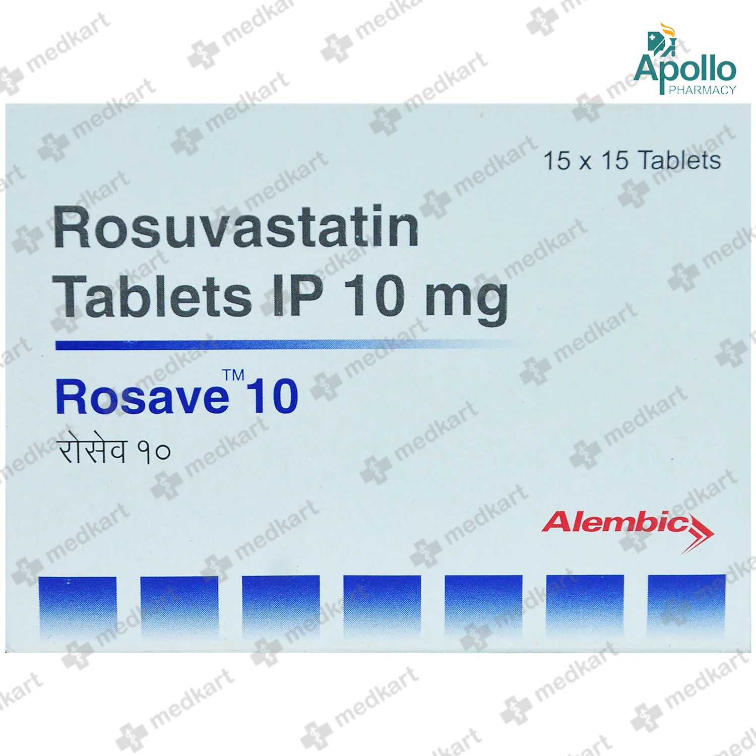 ROSAVE 10MG TABLET 15'S