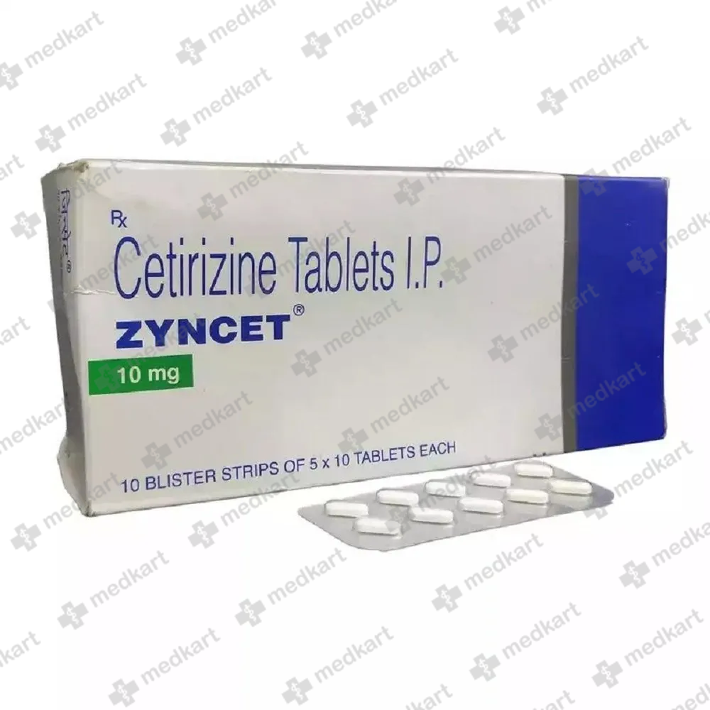 ZYNCET 10MG TABLET 10'S