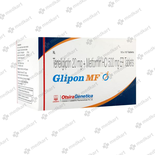 GLIPON MF TABLET 10'S