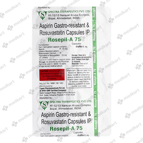 ROSEPIL A 75MG TABLET 10'S