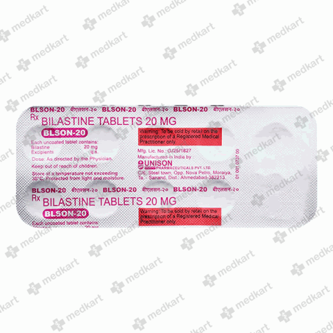 BLSON 20MG TABLET 10'S