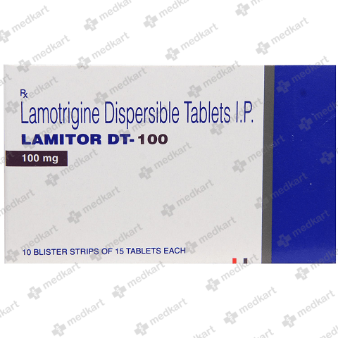 LAMITOR DT 100MG TABLET 15'S