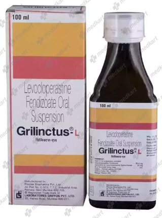 GRILINCTUS L SYRUP 100 ML