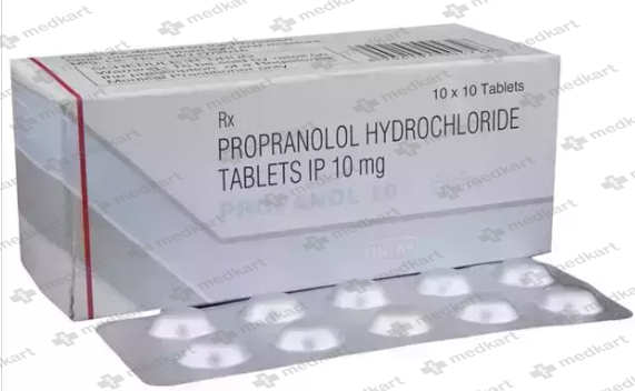Inderal 10mg 50 Tab
