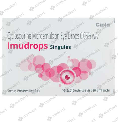 IMUDROPS SINGULES EYE DROPS 5 ML