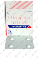 CABGOLIN 0.5MG TABLET 4'S