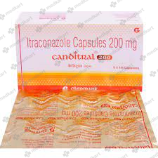 CANDITRAL 200MG CAPSULE 10'S