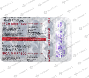 MMF 500MG TABLET 10'S