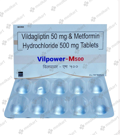 VILPOWER M 500MG TABLET 10'S