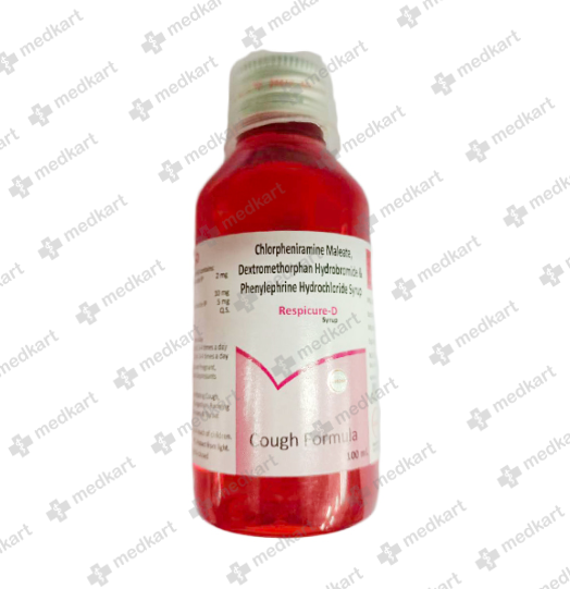 RESPICURE D COUGH SYRUP 60 ML