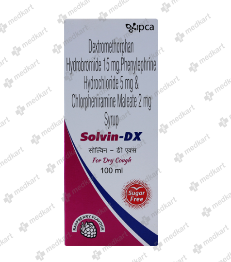 SOLVIN DX SYRUP 100 ML