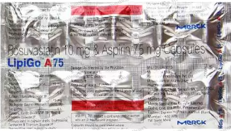 LIPIGO A 75MG CAPSULE 10'S
