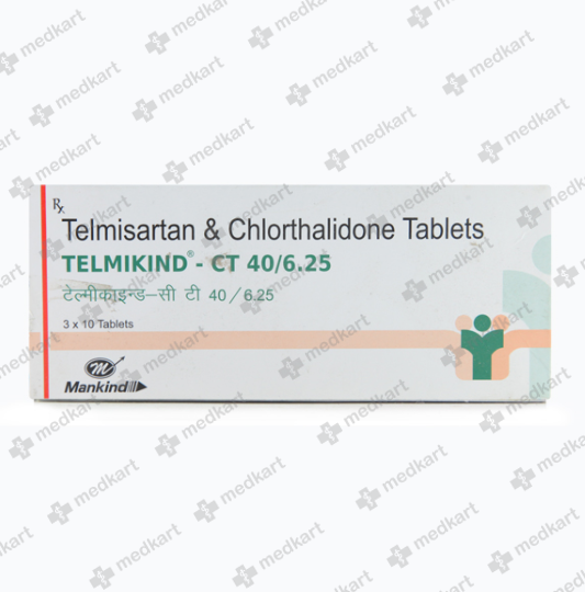 TELMIKIND CT 40/6.25MG TABLET 10'S