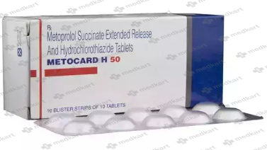 METOCARD H 50MG TABLET 10'S