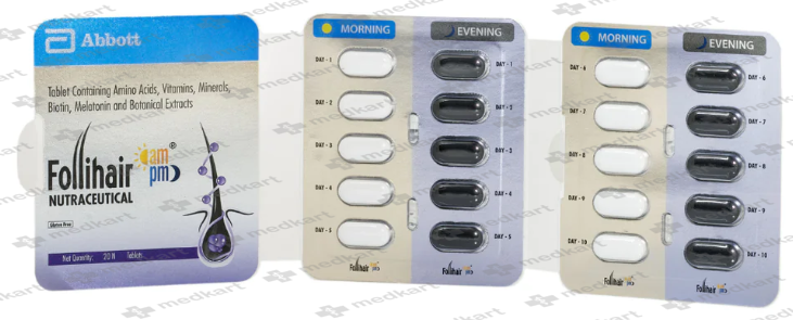 FOLLIHAIR AMPM TABLET 20'S
