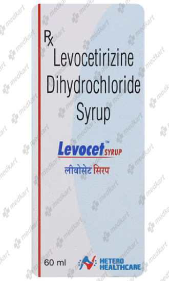LEVOCET SYRUP 60 ML
