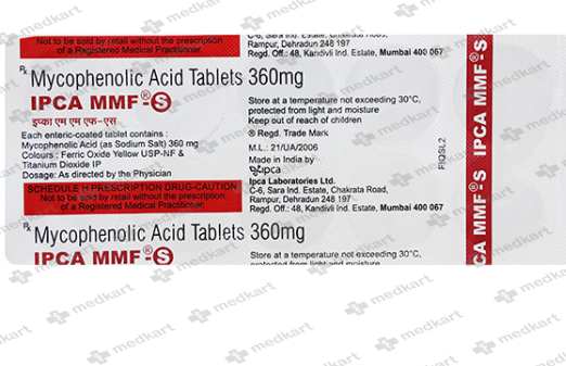 MMF S 360MG TABLET 10'S