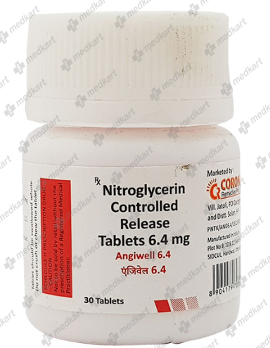 ANGIWELL 6.4MG TABLET 30'S