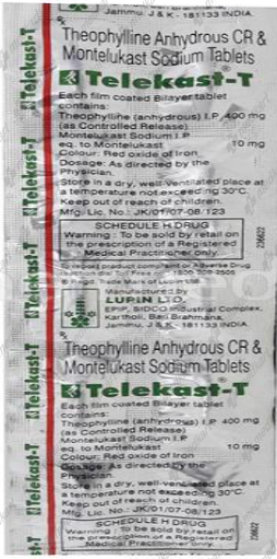 TELEKAST T TABLET 10'S