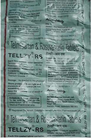 TELLZY RS TABLET 15'S