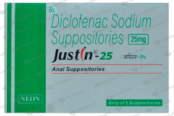 justin-suppository-25mg-1x5