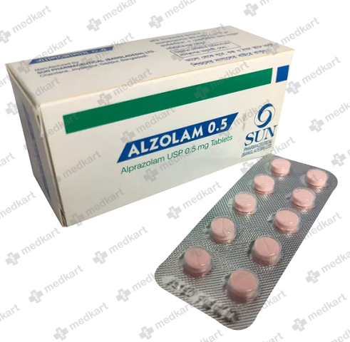 ALZOLAM 0.50MG TABLET 10'S