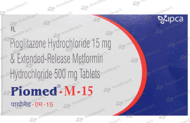 PIOMED M 15MG TABLET 10'S
