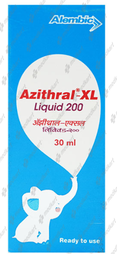 AZITHRAL XL 200MG SYRUP 30 ML
