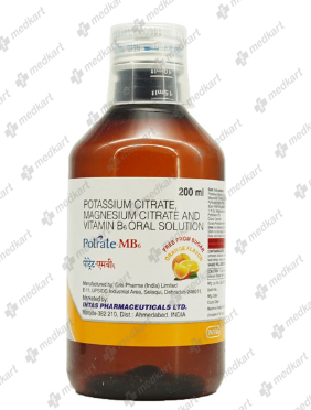 POTRATE MB 6 SOLUTION 200 ML