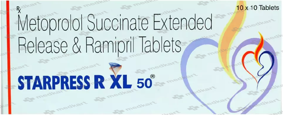STARPRESS R XL 50MG TABLET 10'S