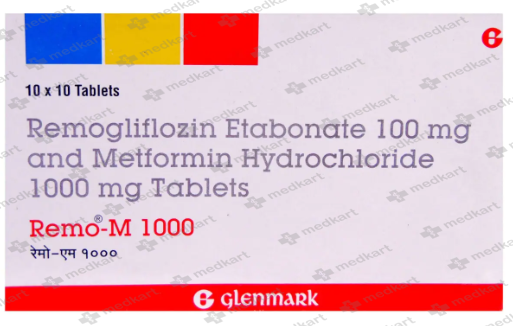 REMO M 1000MG TABLET 10'S