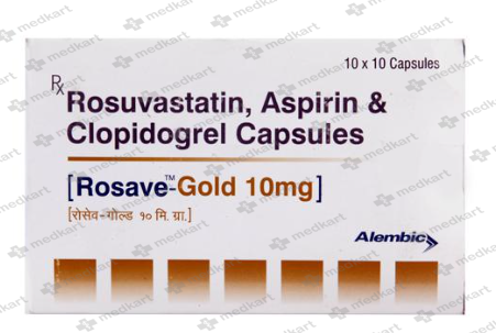ROSAVE GOLD 10MG CAPSULE 10'S