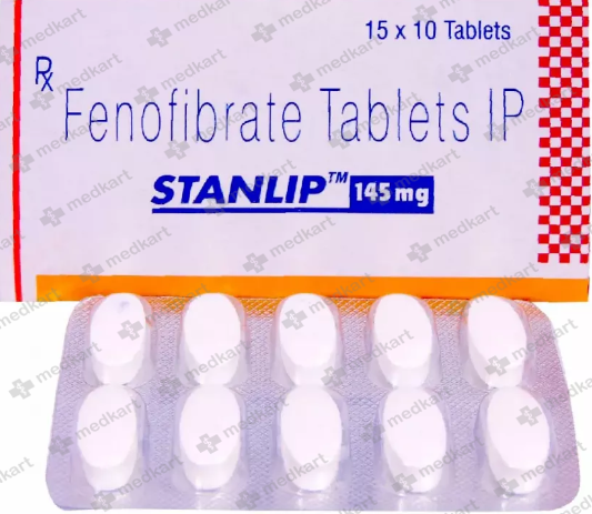 STANLIP 145MG TABLET 10'S