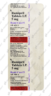 RAMICURE 5MG TABLET 10'S
