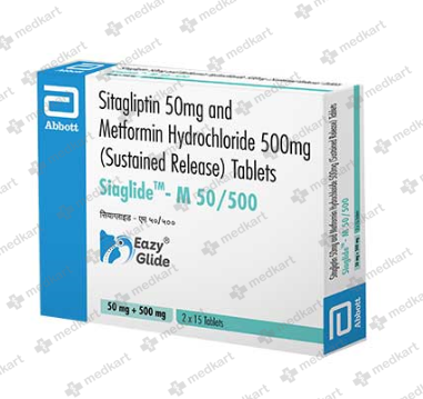 SIAGLIDE M 50/500MG TABLET 15'S