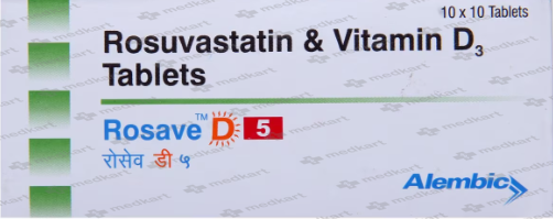 ROSAVE D 5MG TABLET 10'S