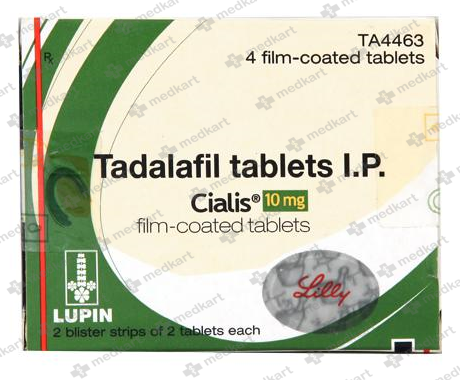 CIALIS 10MG TABLET 4'S
