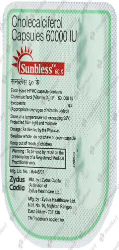 SUNBLESS 60K CAPSULE 4'S