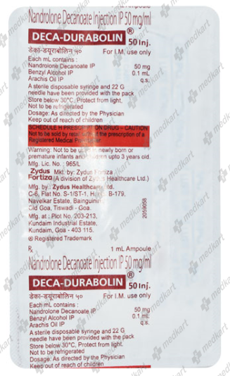 DECA DURABOLIN 50MG INJECTION 1 ML
